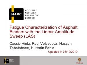 Fatigue Characterization of Asphalt Binders with the Linear