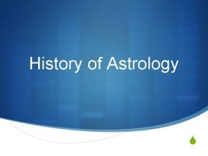 History of Astrology S S Claudius Ptolemy 87