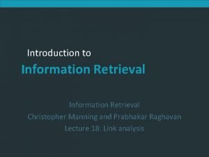 Introduction to information retrieval