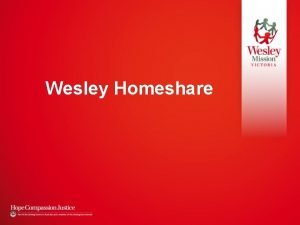 Wesley Homeshare Wesley Mission Victoria Wesley Mission Victoria