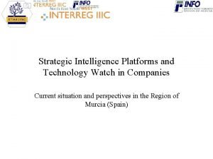 Strategic intelligence companies