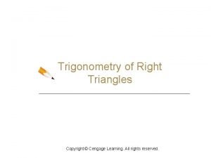 Values of trigonometric ratios