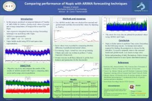 Comparing performance of Nupic with ARIMA forecasting techniques