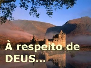 Respeito a deus