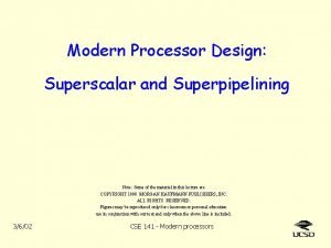 Superpipelined processor