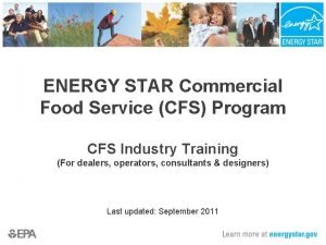 Cfs food service
