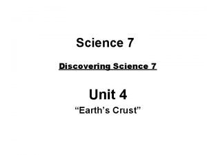 Discovering science 7