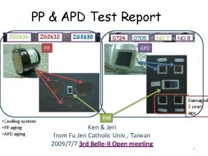 PP APD Test Report ZG 2636 ZG 2632