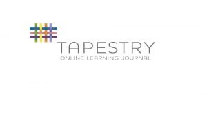 Tapestry online learning journal