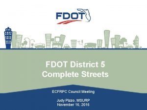 Fdot district 5