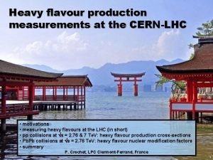 Heavy flavour production measurements at the CERNLHC motivations