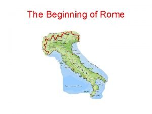 Rome seven hills map