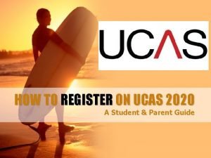 Ucas register