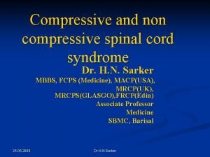 Non compressive myelopathy