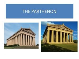 The parthenon dimensions