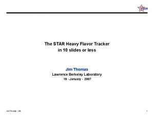 The STAR Heavy Flavor Tracker in 10 slides