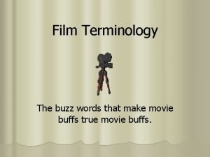 Movie terminology