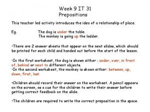 Led preposition