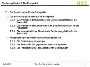 Multiplikative preisabsatzfunktion