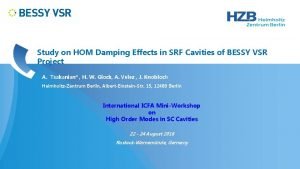 Study on HOM Damping Effects in SRF Cavities