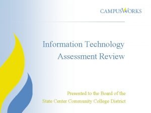 Information technology assessment Information technology assessment