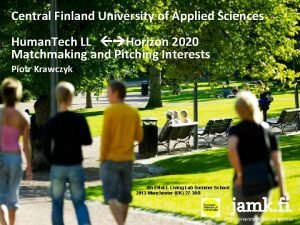 Central Finland University of Applied Sciences Human Tech
