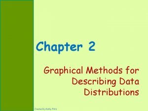 Chapter 2 Graphical Methods for Describing Data Distributions