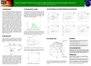 Solar Energetic Particle and Cosmic Ray Cutoffs During