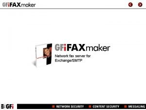 Gfi fax server