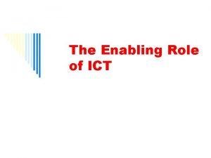 Conclusion of ict in education