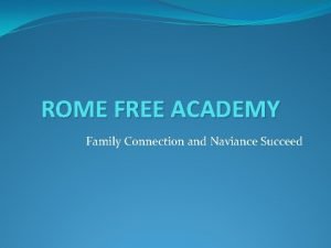 Student.naviance.com/romefree