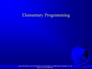 Programming c