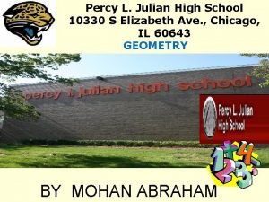 Percy l julian high school