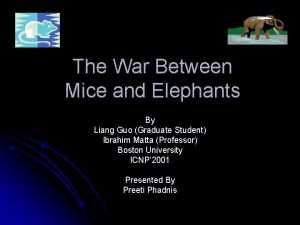 The War Between Mice and Elephants By Liang