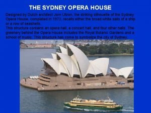 What does the sydney opera house symbolize