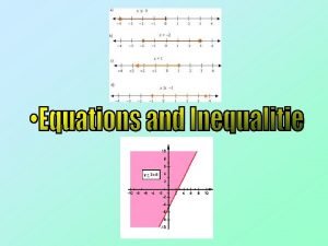 Inequality brackets Inequality brackets