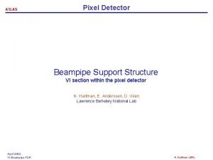 ATLAS Pixel Detector Beampipe Support Structure VI section