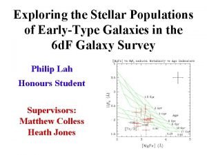 Exploring the Stellar Populations of EarlyType Galaxies in