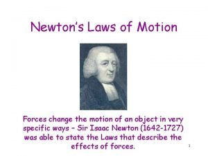 Law of acceleration