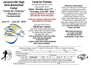 Champs jacksonville fl Champs jacksonville fl