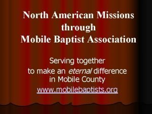 Mobile baptist association