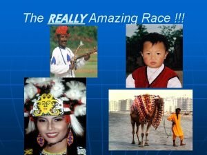 Amazing race thailand