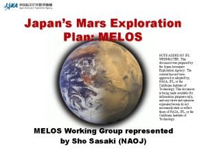 Mars melos