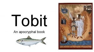 Book of tobit summary