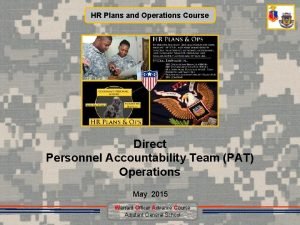 Hr plans and operations course