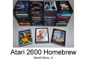 Atari homebrew