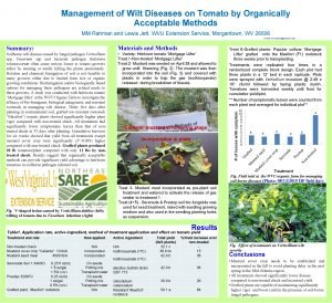 Management of Wilt Diseases on Tomato by Organically