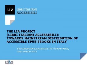 Lia project