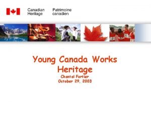 Young canada works