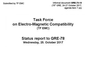 Informal document GRE78 10 78 th GRE 24